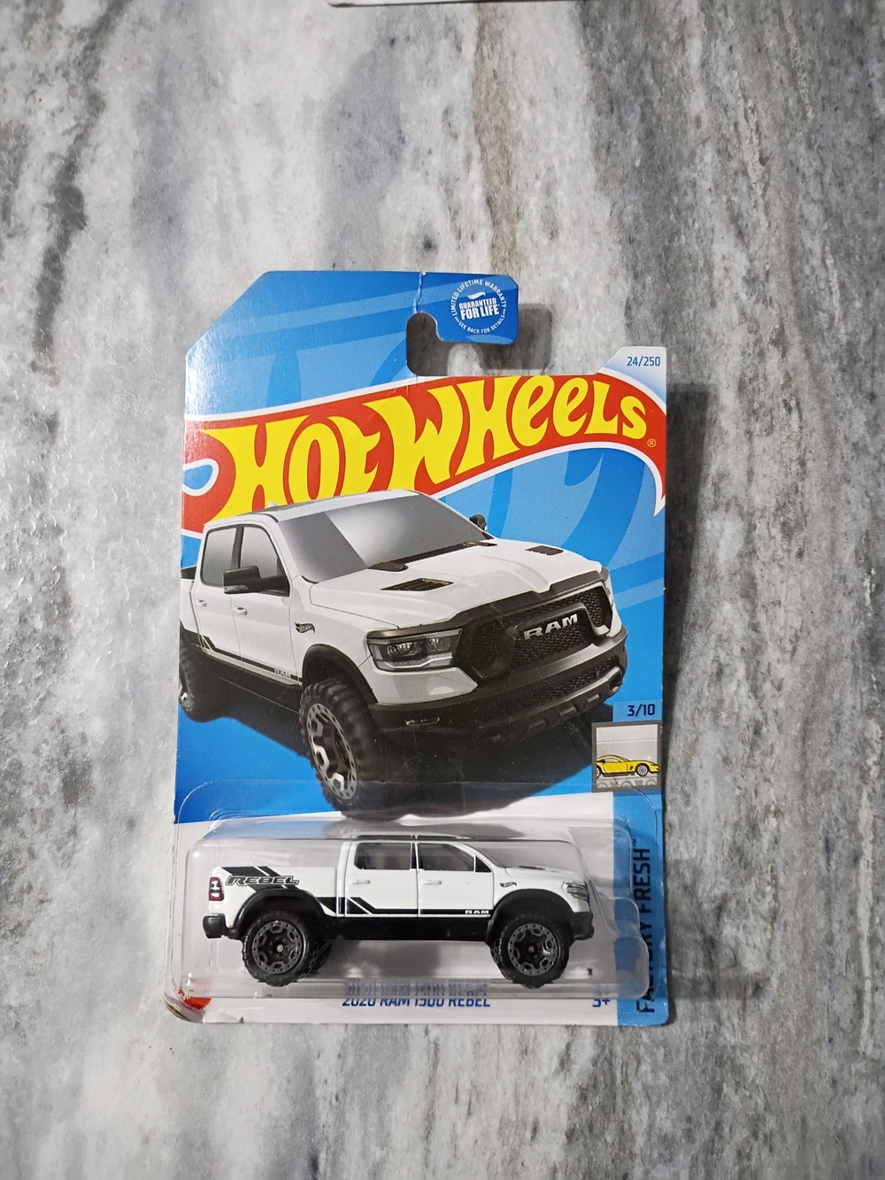 White RAM 1500 Rebel Toy Truck - Kids' Die-Cast Vehicle